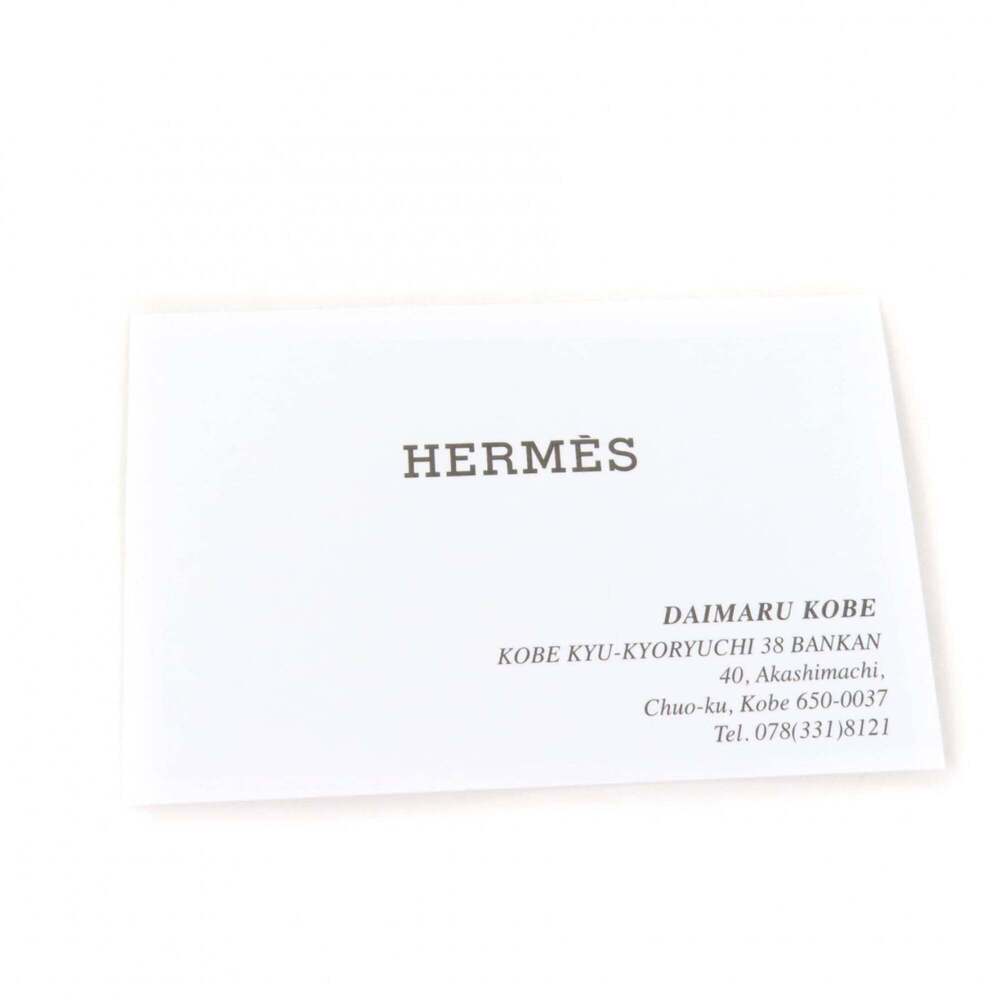 HERMES Orange Silk Scarf - Picture 10 of 11